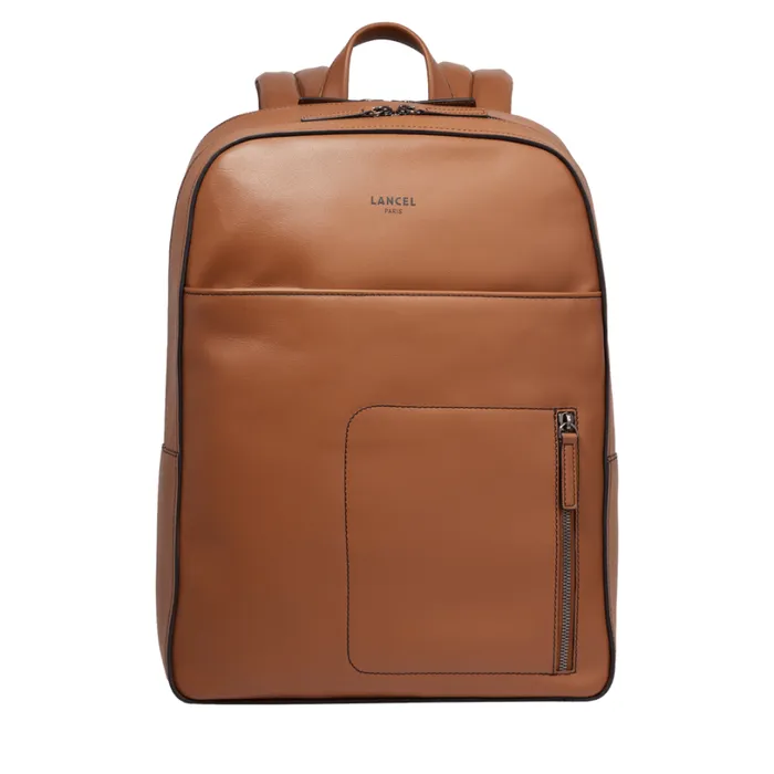 156 Backpack Cognac Men Lancel Backpacks