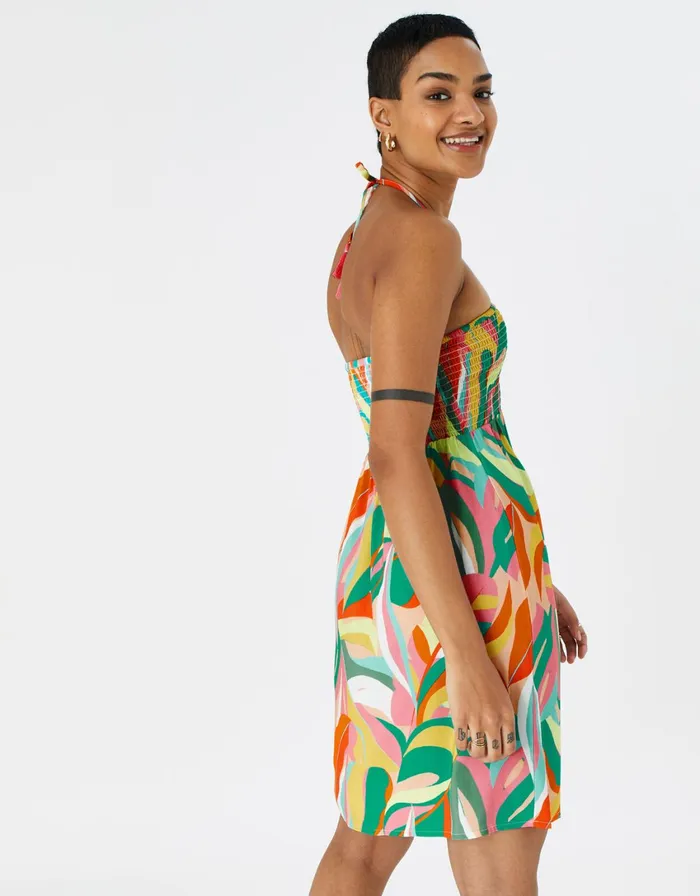 Accessorize Beachcomber Floral Bandeau Dress Multi Brightsmulti Women Dresses