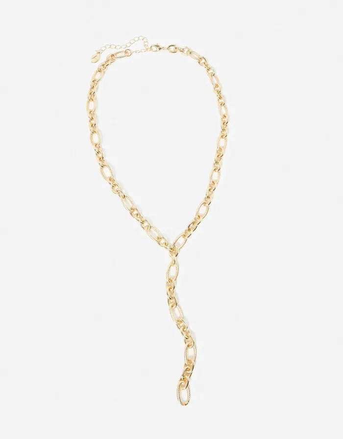 Accessorize Blue Harvest Y Chain Necklace Women Necklaces