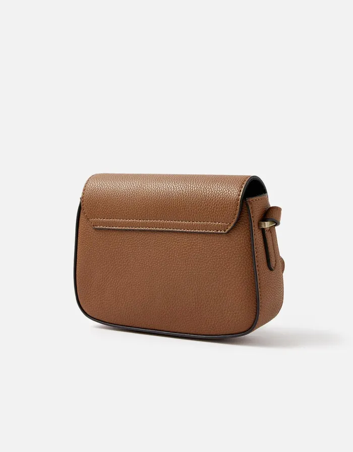 Accessorize Britney Bee CrossBody Bag Tan Tan Women Vegan Bags Backpacks and Purses