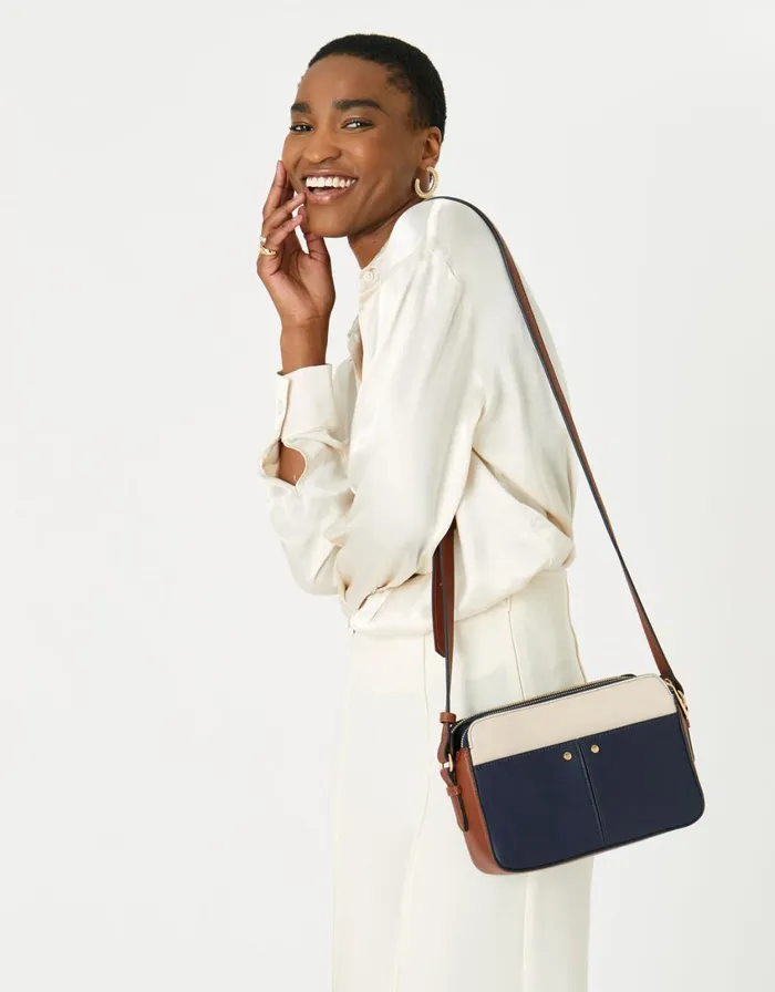 Accessorize Charlotte CrossBody Bag Darksmulti Women Vegan Bags Backpacks and Purses