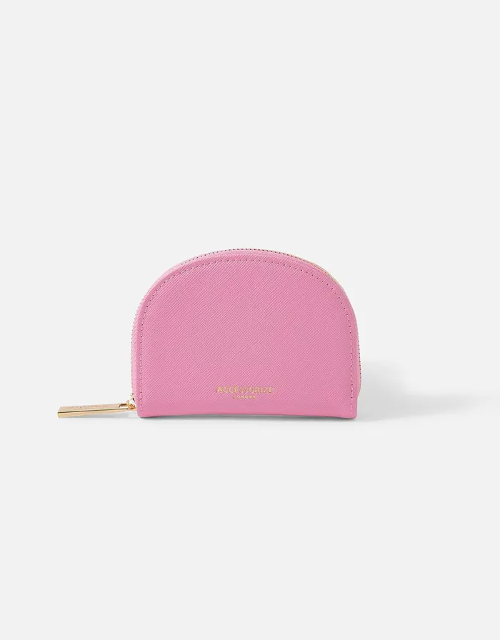 Accessorize Crescent Purse Pink Pink Women Purses and Wallets