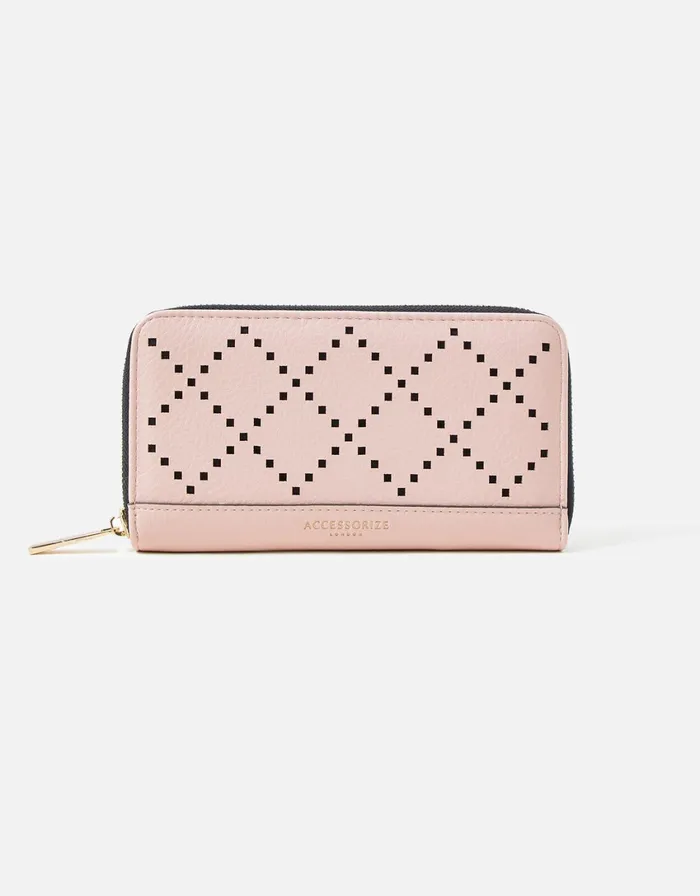 Accessorize Cut Out Wallet Nude Women Vegan Bags Backpacks and Purses