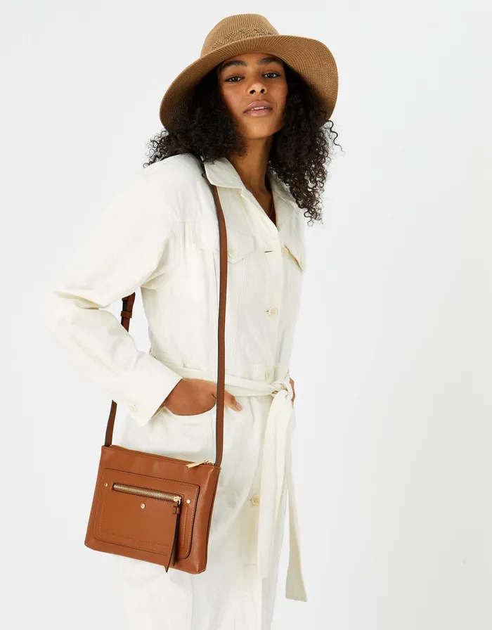 Accessorize Ellie CrossBody Bag Tan Tan Women CrossBody Bags