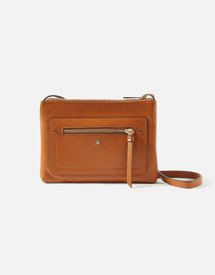 Accessorize Ellie CrossBody Bag Tan Tan Women CrossBody Bags