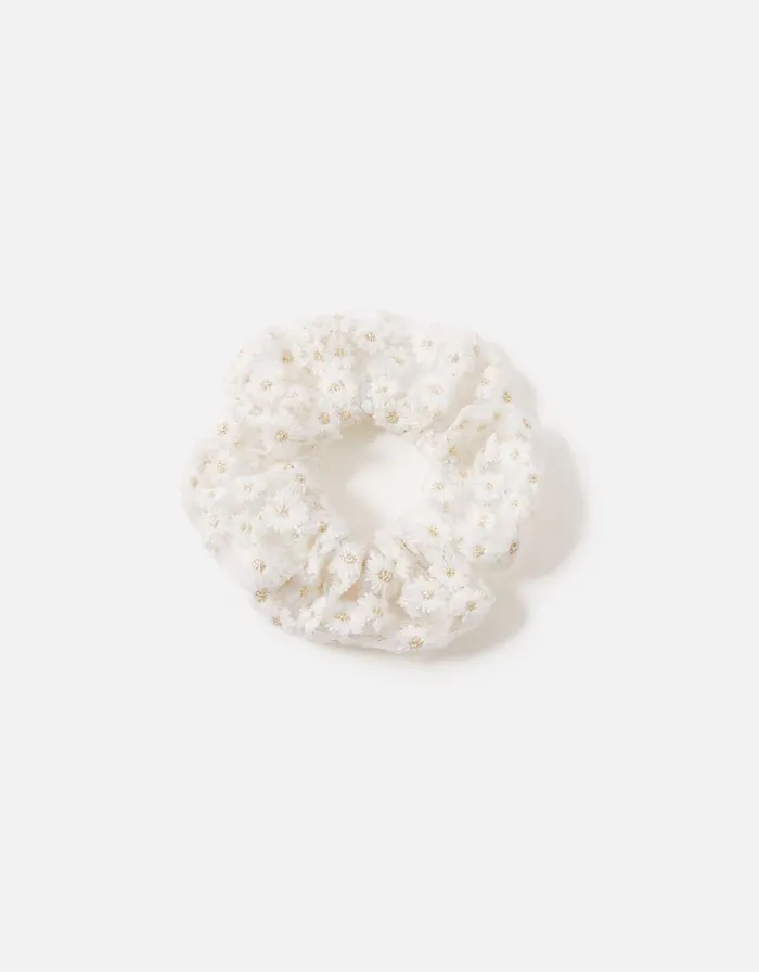Accessorize Floral Embellished Scrunchie Women Hair Accessories