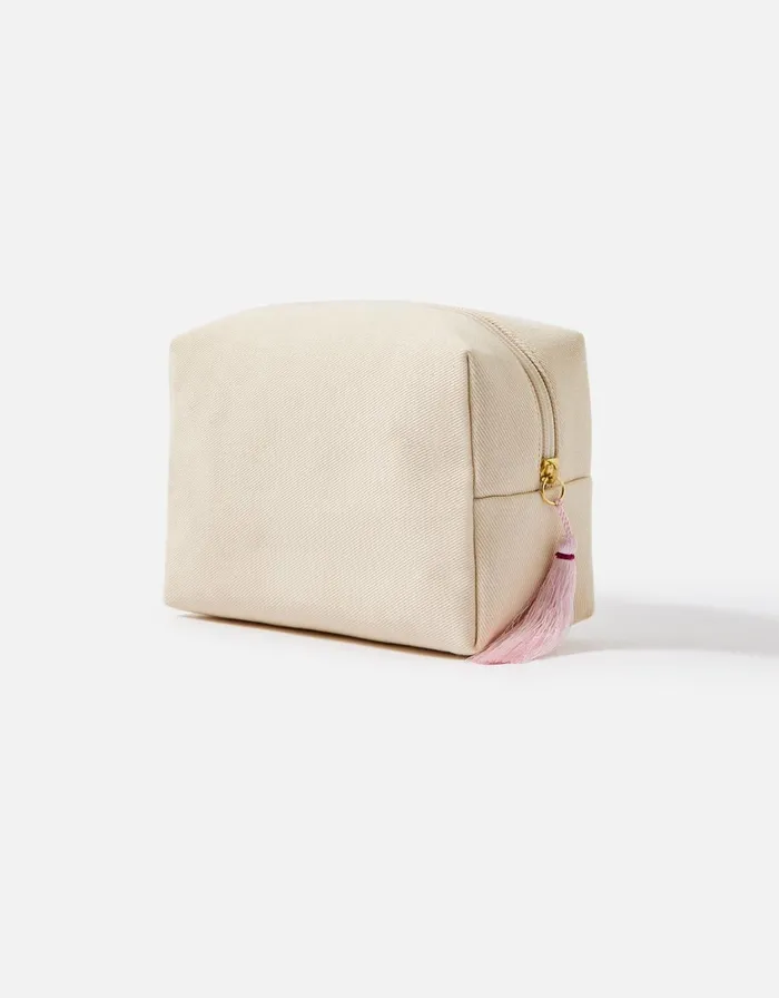 Accessorize Flower Embroidered Make Up Bag Women Travel Bags
