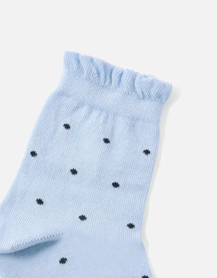 Accessorize Frill Pinspot Socks Women Socks and Tights