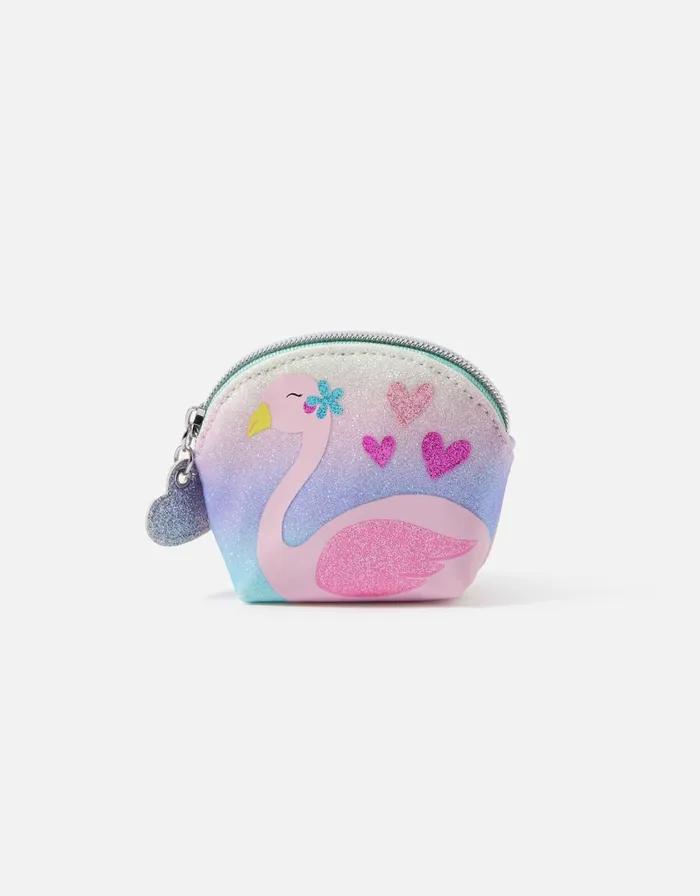 Accessorize Girls Flamingo Ombre Purse Girls Bags