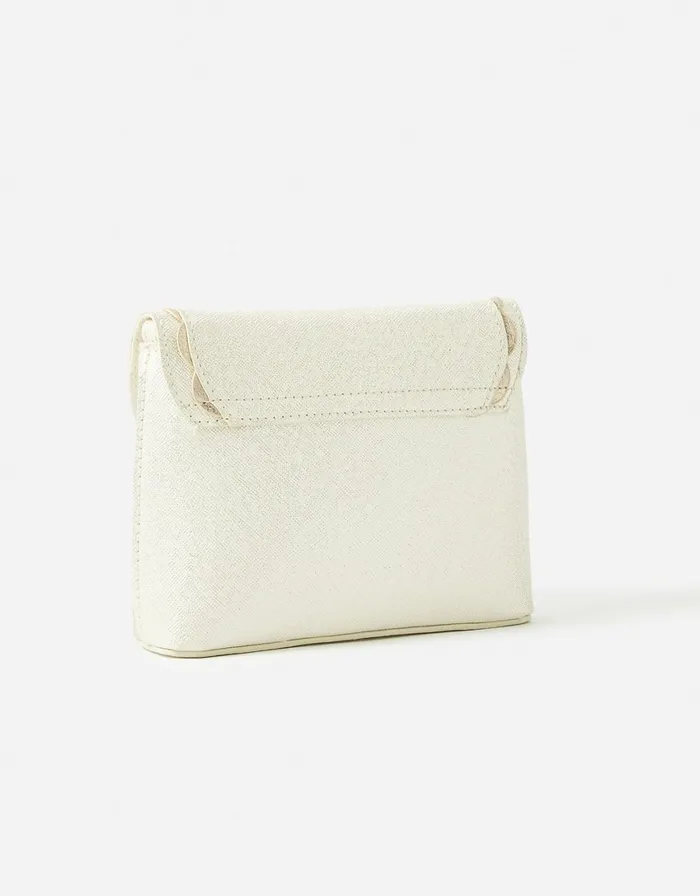 Accessorize Girls Pearl Bow Bag Girls Bags