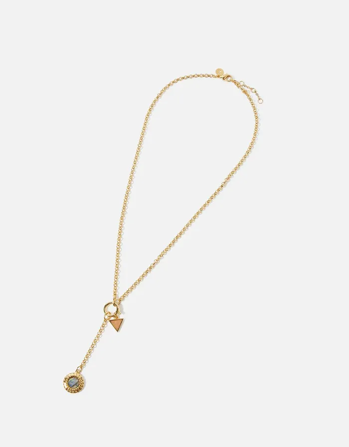 Accessorize GoldPlated YChain Charm Necklace Women Necklaces