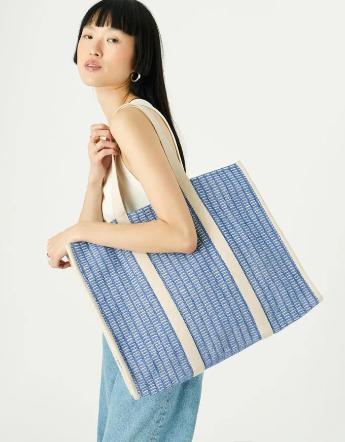 Accessorize Kai Webbing Woven Tote Women Beach Bags