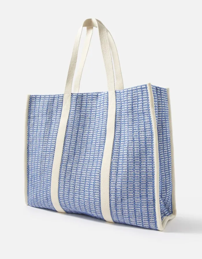 Accessorize Kai Webbing Woven Tote Women Beach Bags