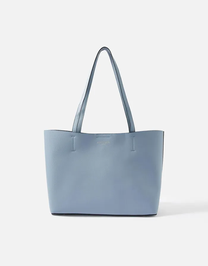 Accessorize Leo Tote Bag Blue Women Vegan Bags Backpacks and Purses