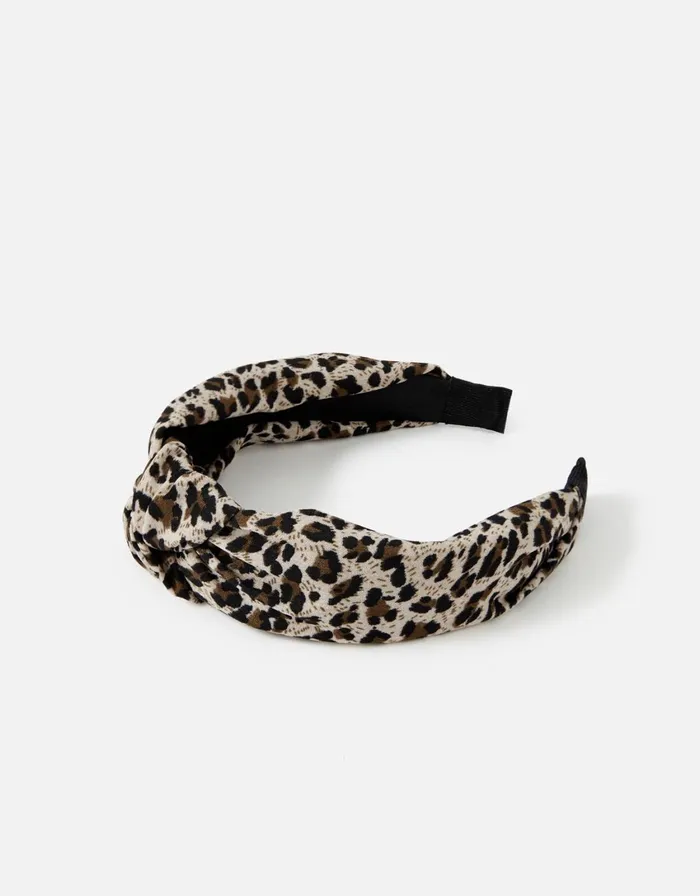 Accessorize Leopard Headband Women Hair Accessories