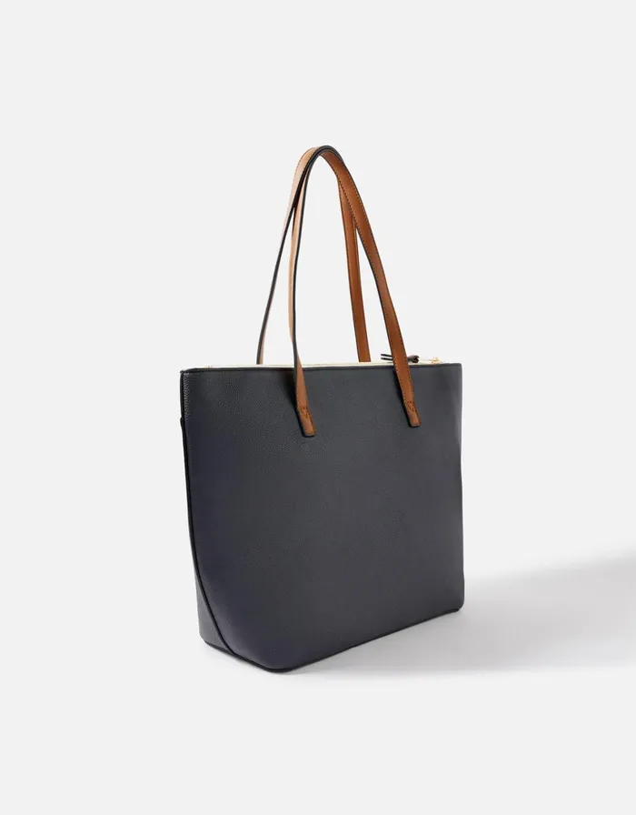 Accessorize Maddox Tote Bag Multi Darksmulti Women Vegan Bags Backpacks and Purses