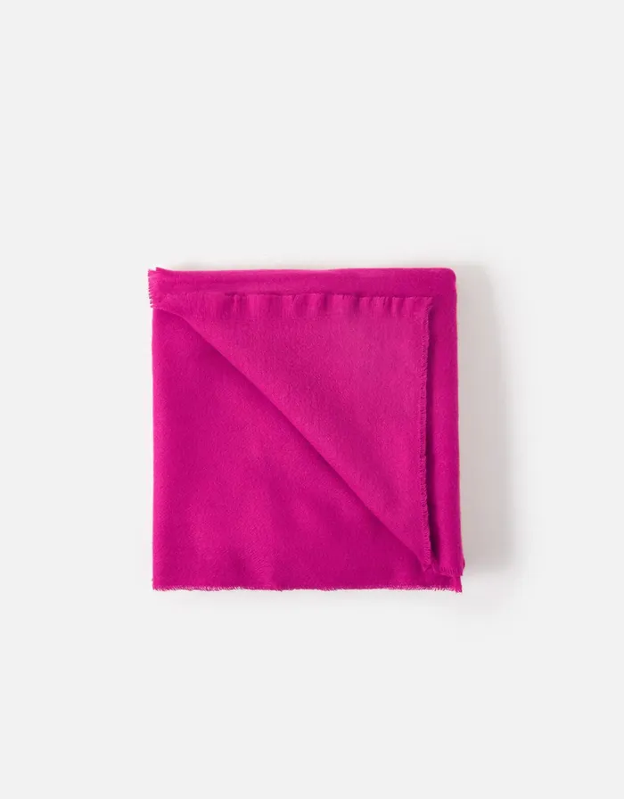 Accessorize New Wells Blanket Scarf Pink Pink Women Scarves