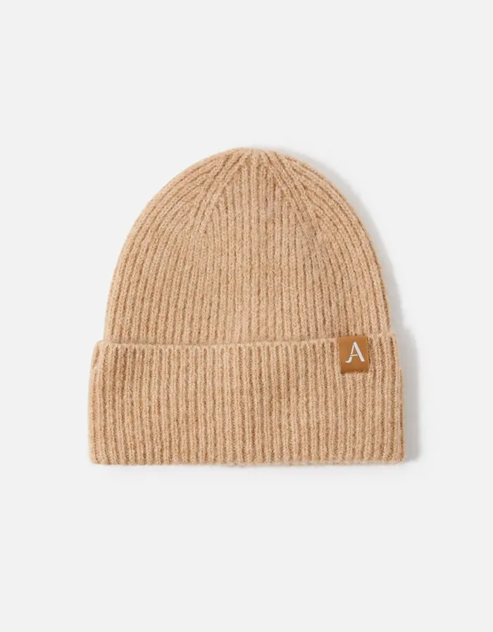 Accessorize Oslo Beanie Hat Camel Camel Women Hats