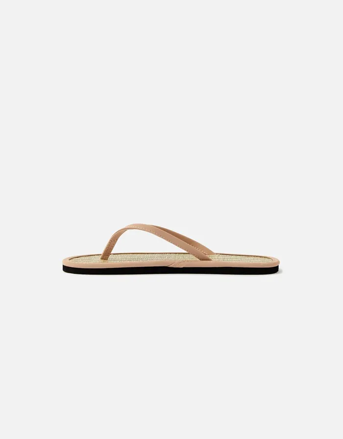 Accessorize Plain Seagrass Flip Flops Pink Pink Women Sandals and Flip Flops