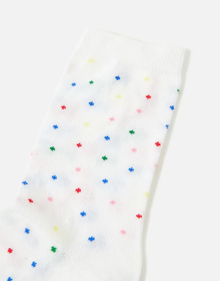 Accessorize Rainbow Pinspot Socks Women Socks and Tights