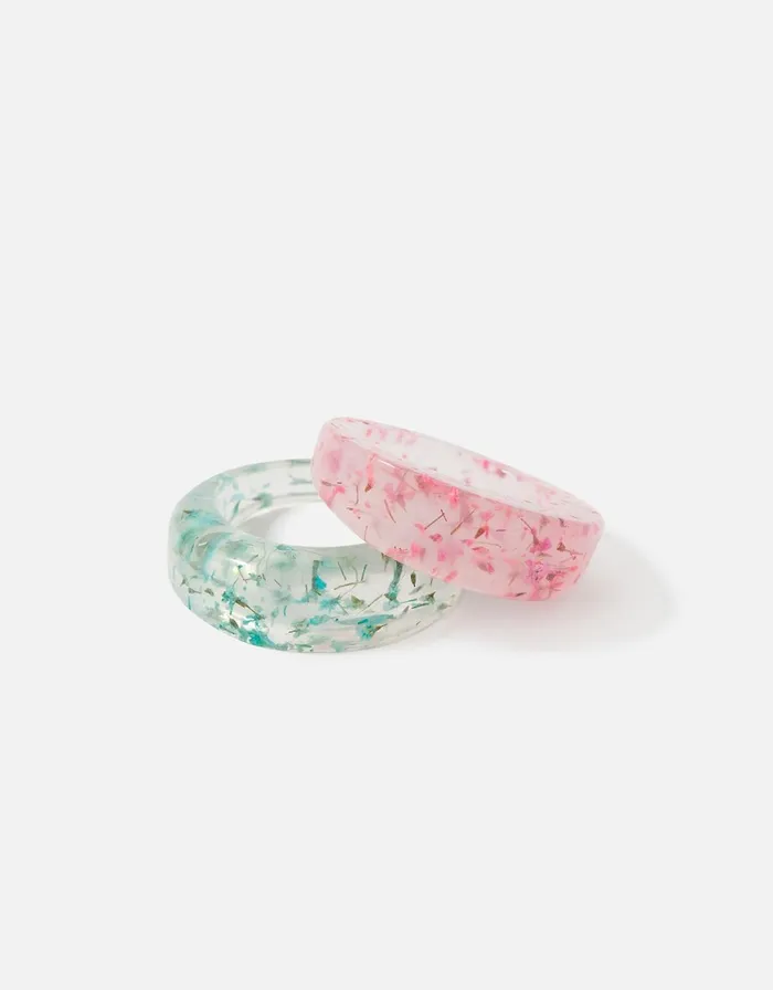 Accessorize Romantic Ramble Jelly Ring Twinset Multi Brightsmulti Women Rings