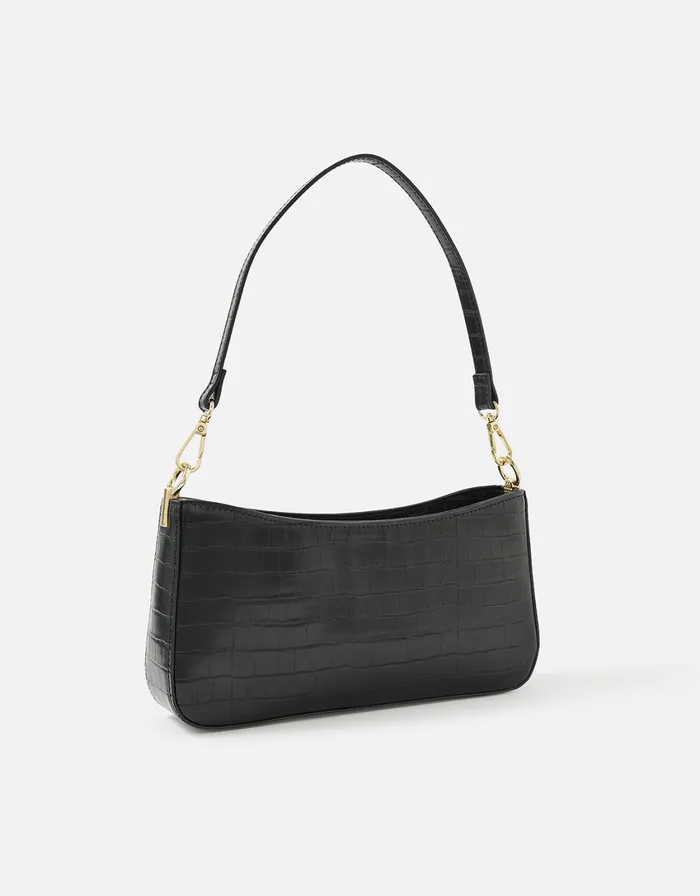 Accessorize Roxanne Shoulder Bag Black Black Women Shoulder Bags
