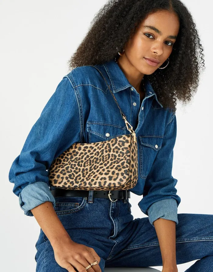 Accessorize Roxanne Shoulder Bag Leopard Women Shoulder Bags