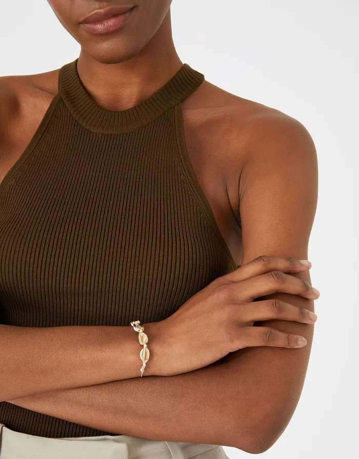 Accessorize Seascape Shell Puller Bracelet Women Bracelets