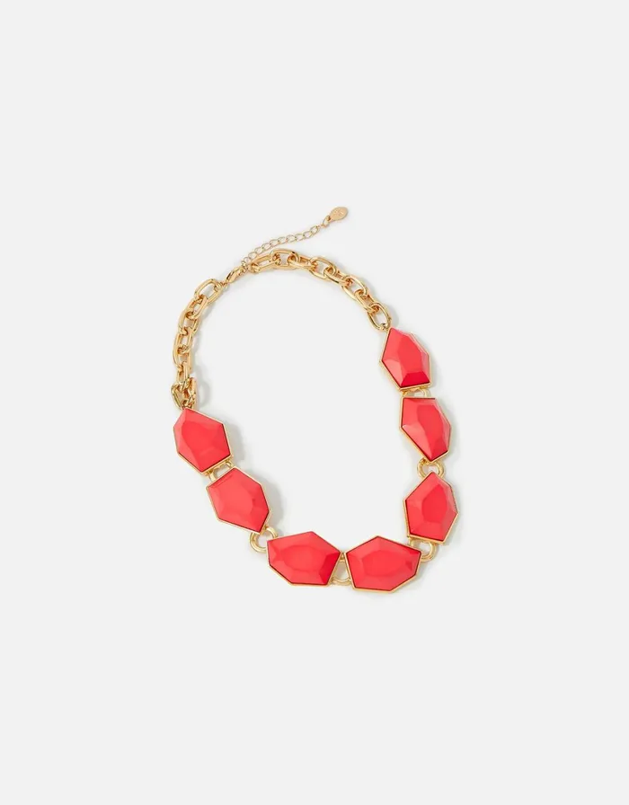 Accessorize Seascape Statement Stone Collar Women Necklaces