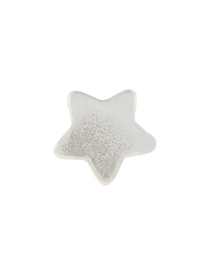 Accessorize Sterling Silver Single Star Stud Women Earrings