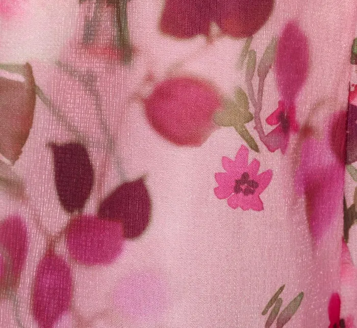 Adrianna Papell Jumpsuits Floral Print Organza Sleeveless Jumpsuit With Self Tie Waist In Pink Multi 8211 Women