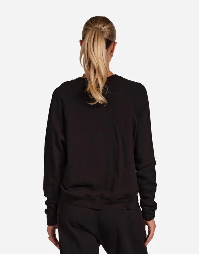 Anela F You Biting Lip Black Women039s Lauren Moshi Long Sleeve