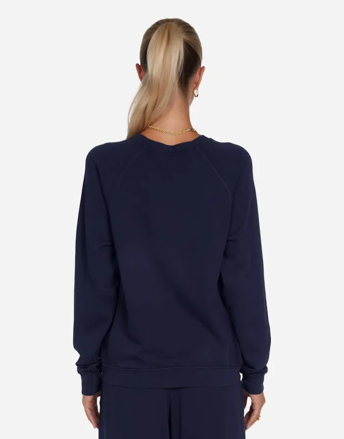 Anela Peace Love Serenity Navy Women039s Lauren Moshi Long Sleeve
