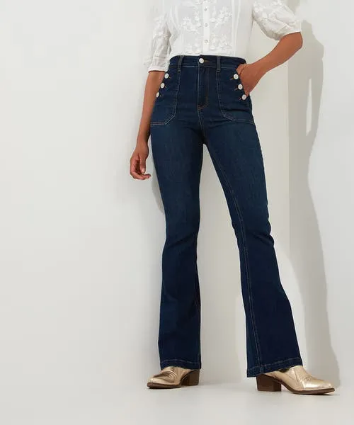Apparel Chrissie Vintage Jeans Indigo Jeans and Trousers Joebrowns Apparel Chrissie Vintage Jeans Indigo Jeans and Trousers Joebrowns