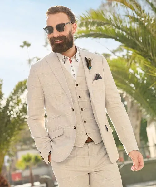 Apparel Delightful Check Blazer Cream Coats and Jackets Joebrowns Apparel Delightful Check Blazer Cream Coats and Jackets Joebrowns