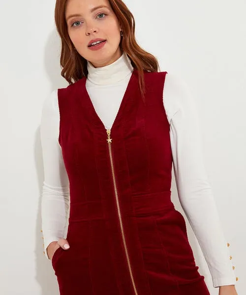 Apparel Joebrowns Confident Cord Pinafore Dress Burnt Orange Dresses Apparel Joebrowns Confident Cord Pinafore Dress Burnt Orange Dresses