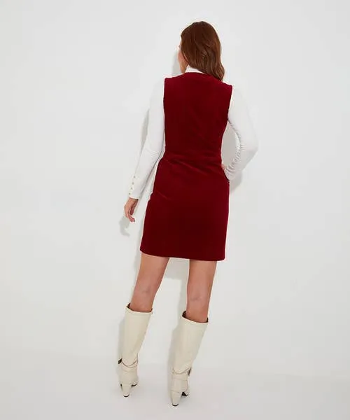 Apparel Joebrowns Confident Cord Pinafore Dress Burnt Orange Dresses Apparel Joebrowns Confident Cord Pinafore Dress Burnt Orange Dresses