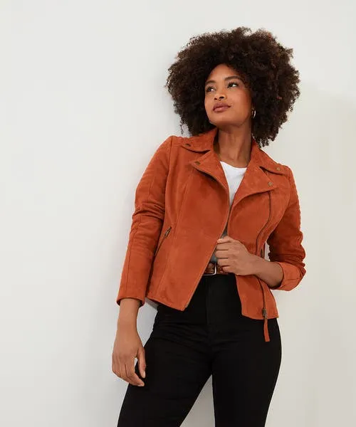 Apparel Sensational Suede Jacket Orange Leather Jackets Joebrowns Apparel Sensational Suede Jacket Orange Leather Jackets Joebrowns