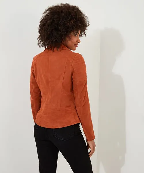 Apparel Sensational Suede Jacket Orange Leather Jackets Joebrowns Apparel Sensational Suede Jacket Orange Leather Jackets Joebrowns