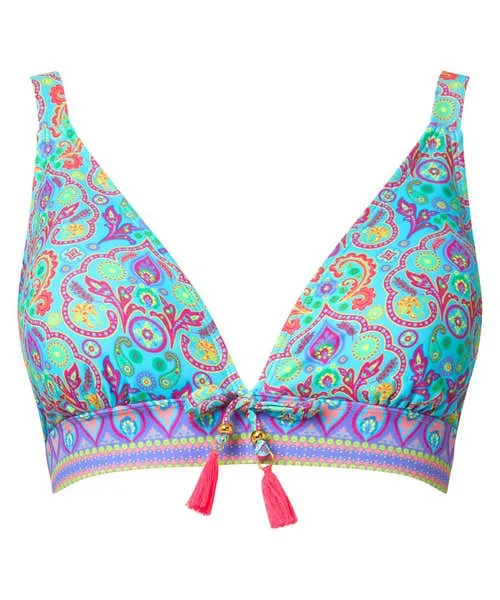 Apparel Swimwear Joebrowns Paradise Cove Bikini Top Blue Multi Apparel Swimwear Joebrowns Paradise Cove Bikini Top Blue Multi