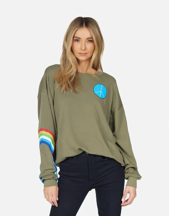 Babbs Elements Daisy Military Women039s Lauren Moshi Long Sleeve