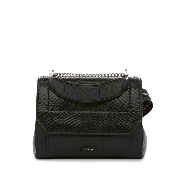 Bag With Flap Black Women Lancel Shoulder Bags
