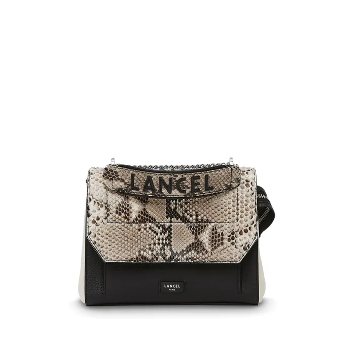 Bag With Flap With Handle Rocciablacksnow Women Lancel Shoulder Bags