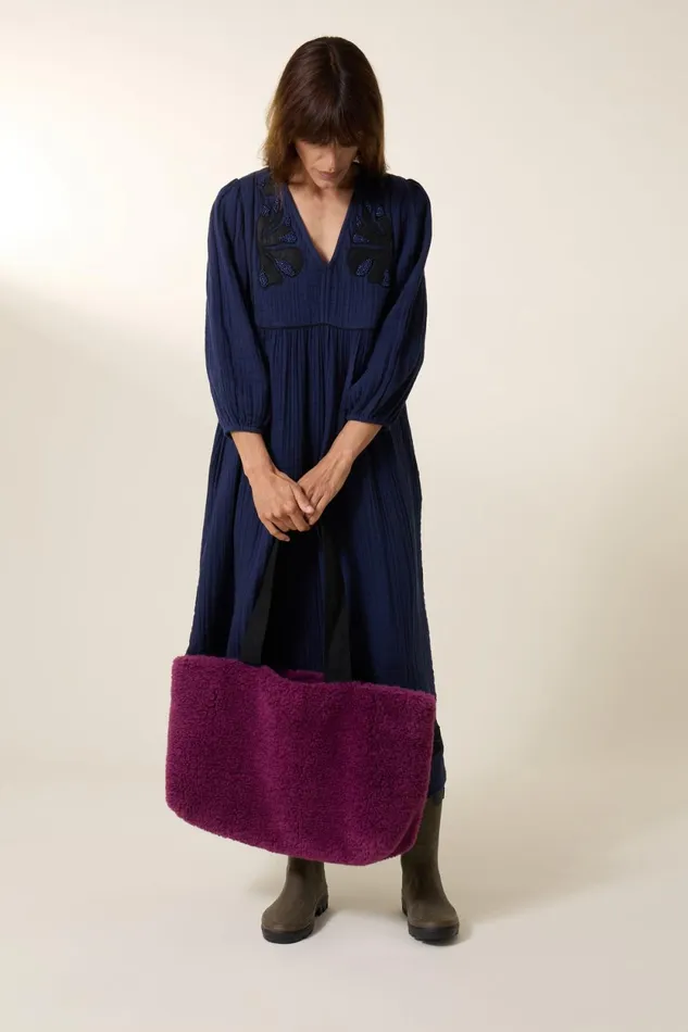 Bags Women Leon and Harper Soho Pln Bag Purple
