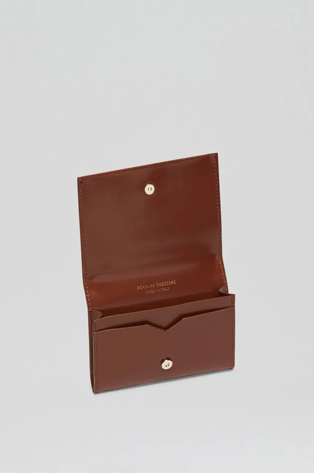 Bags Women Scanlan Theodore CARD HOLDER CIGAR