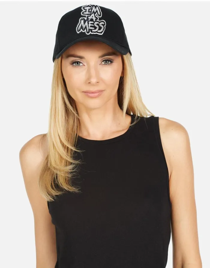 Bay I039m A Mess Black Women039s Lauren Moshi Hats