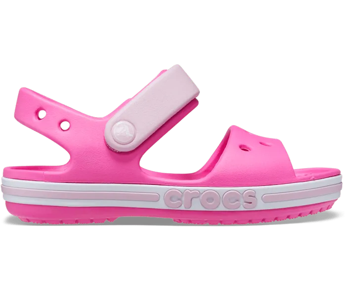 Bayaband Sandal Electric Pink Kids Crocs Sandals