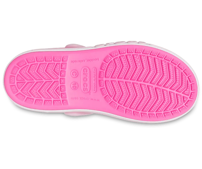 Bayaband Sandal Electric Pink Kids Crocs Sandals