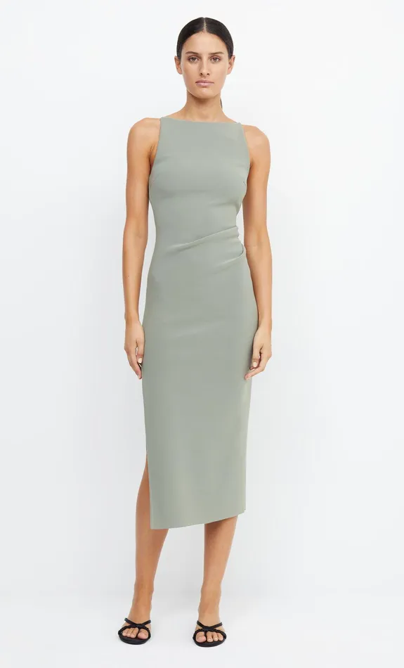 Bec Bridge Bridesmaid Dresses Women BE MINE TUCK DRESS 8211 SAGE