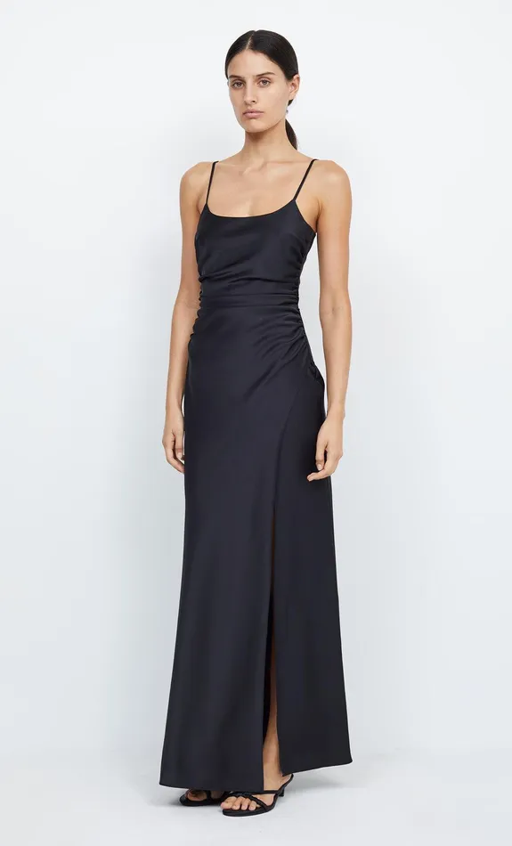 Bec Bridge Bridesmaid Dresses Women ETERNITY SCOOP MAXI DRESS 8211 BLACK